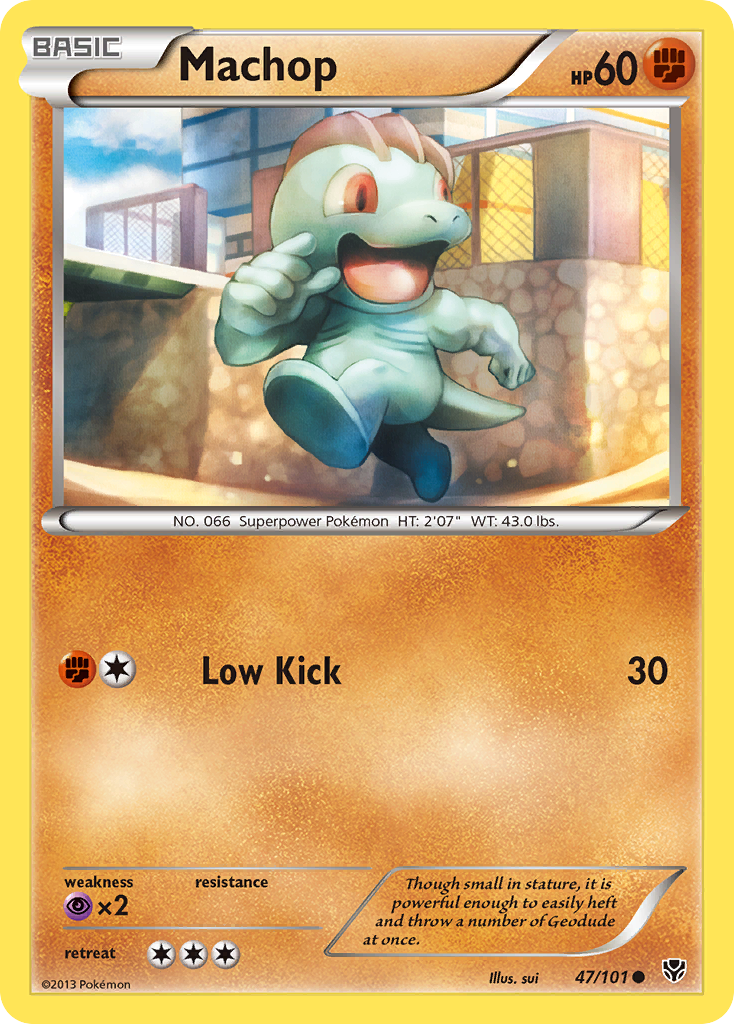 Machop — Plasma Blast #47/101