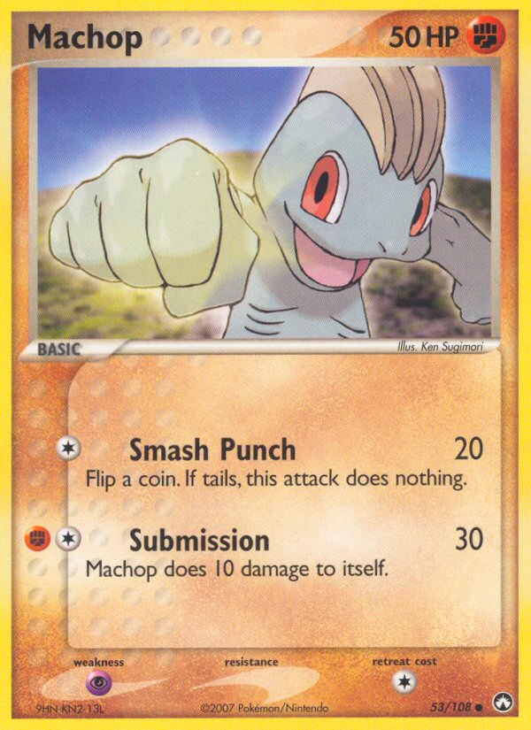 Machop — Power Keepers #53/108