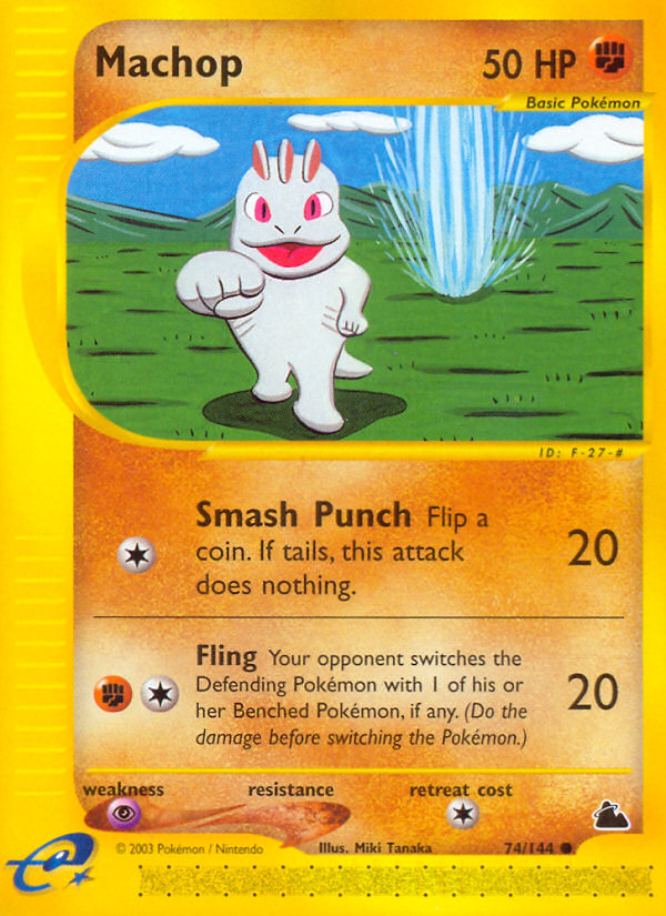 Machop — Skyridge #074/144
