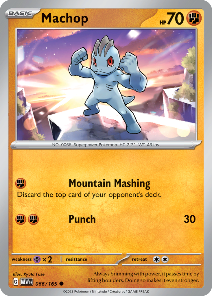 Machop — SV: Scarlet & Violet 151 #066/165