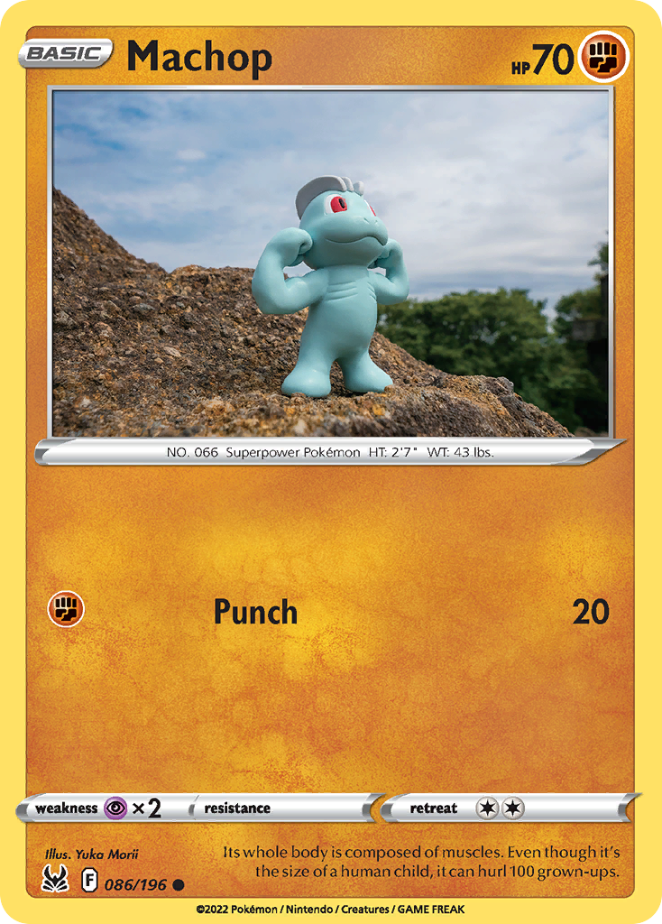 Machop — SWSH11: Lost Origin #086/196