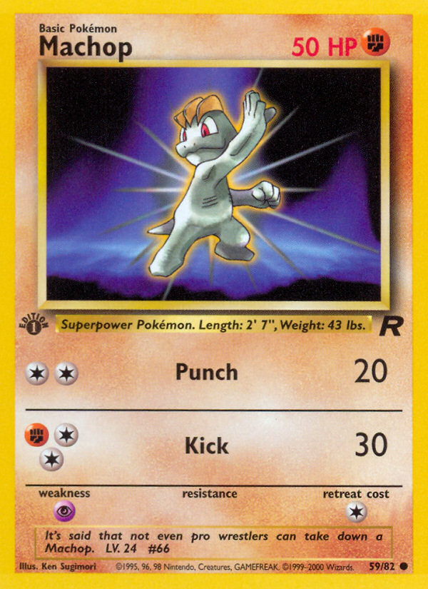 Machop — Team Rocket #59/82