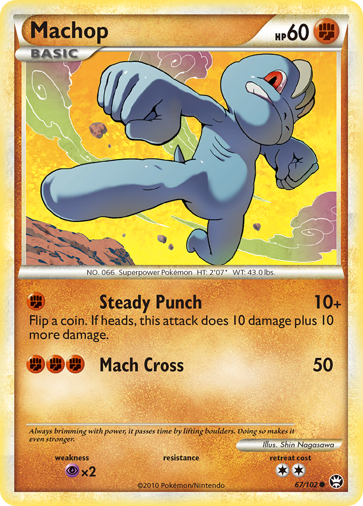 Machop — Triumphant #67/102