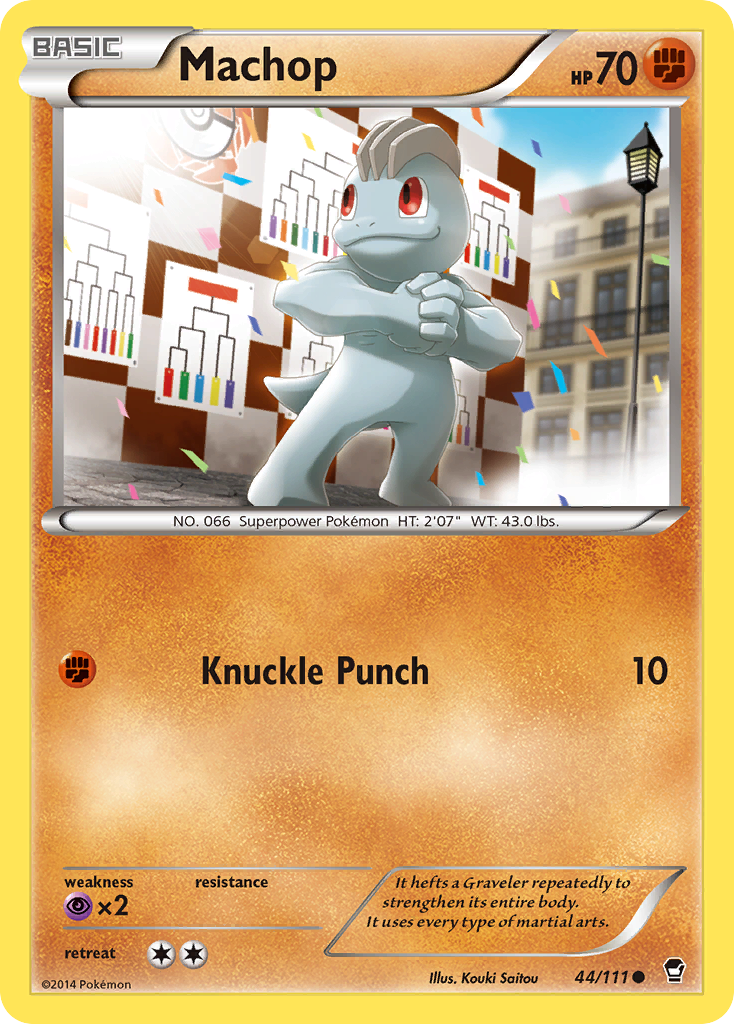 Machop — XY - Furious Fists #44/111