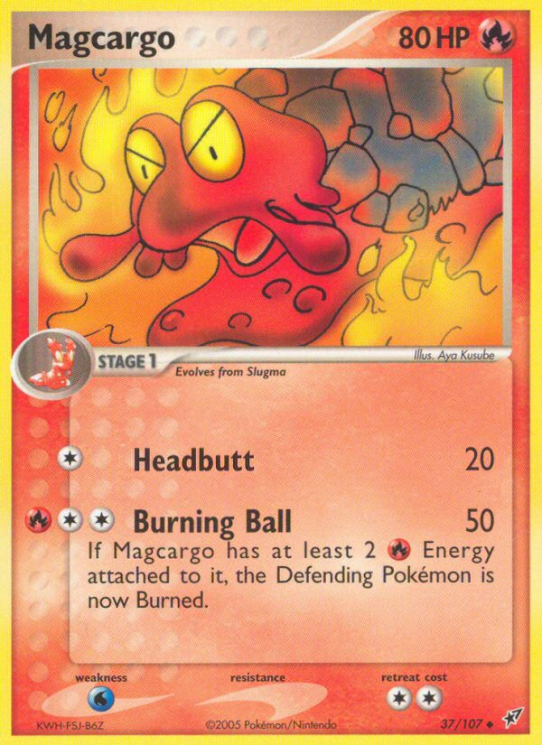 Magcargo — Deoxys #37/107