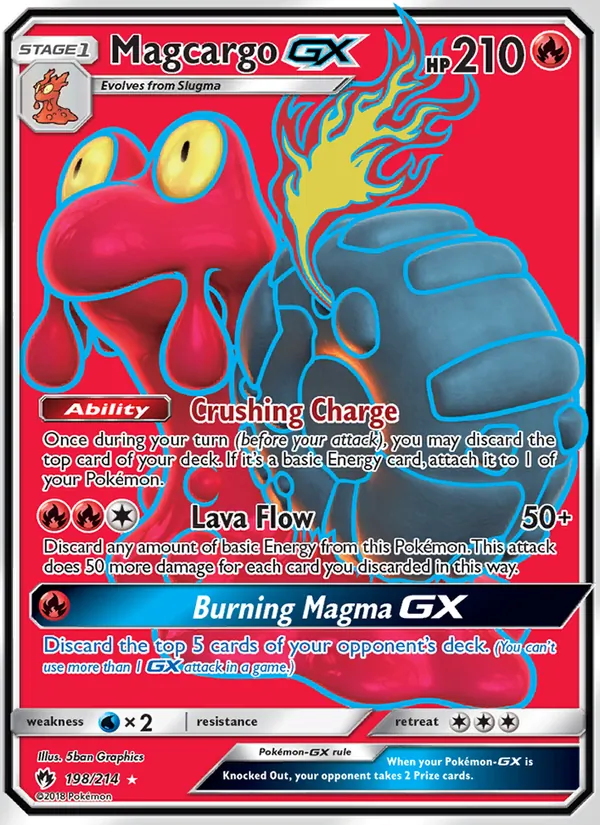 Magcargo GX (Full Art)