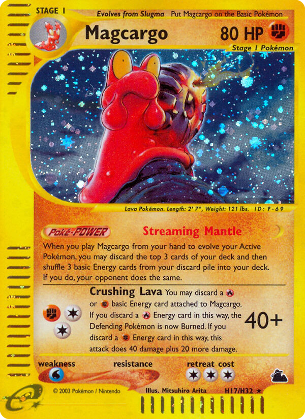 Magcargo (H17) — Skyridge #H17/H32