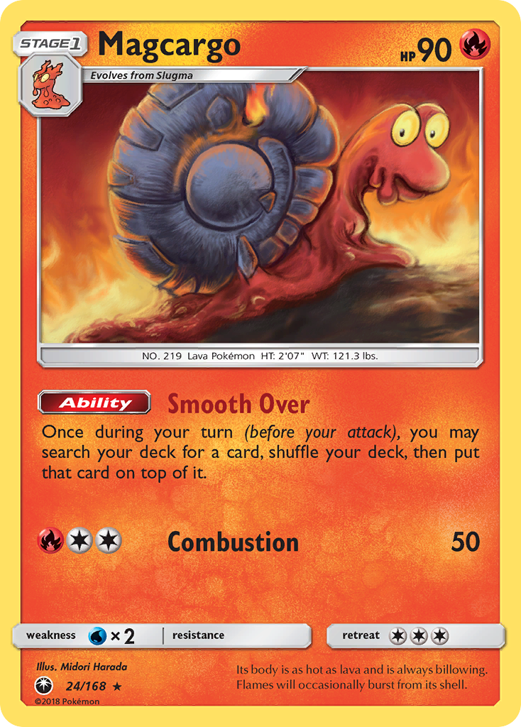 Magcargo — SM - Celestial Storm #24/168