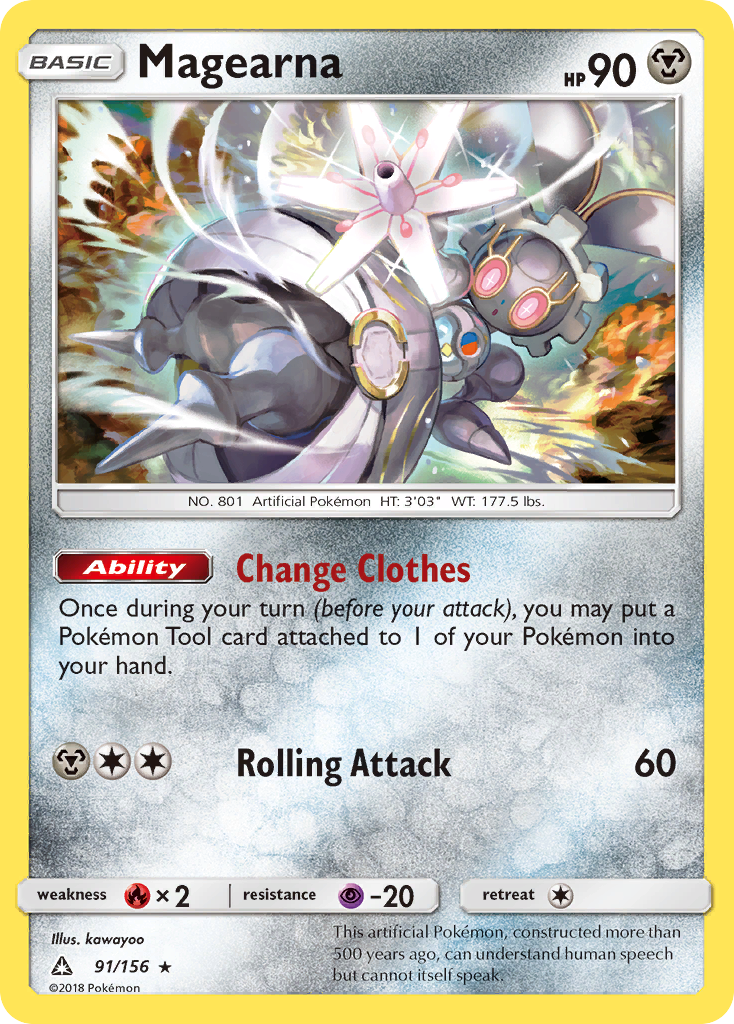 Magearna — SM - Ultra Prism #91/156