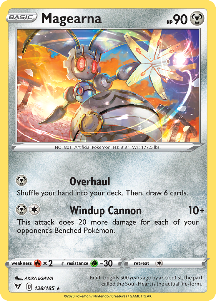 Magearna — SWSH04: Vivid Voltage #128/185