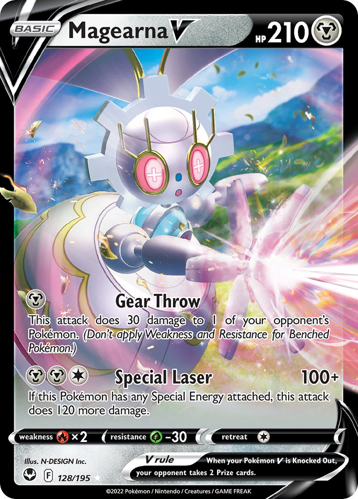 Magearna V — SWSH12: Silver Tempest #128/195