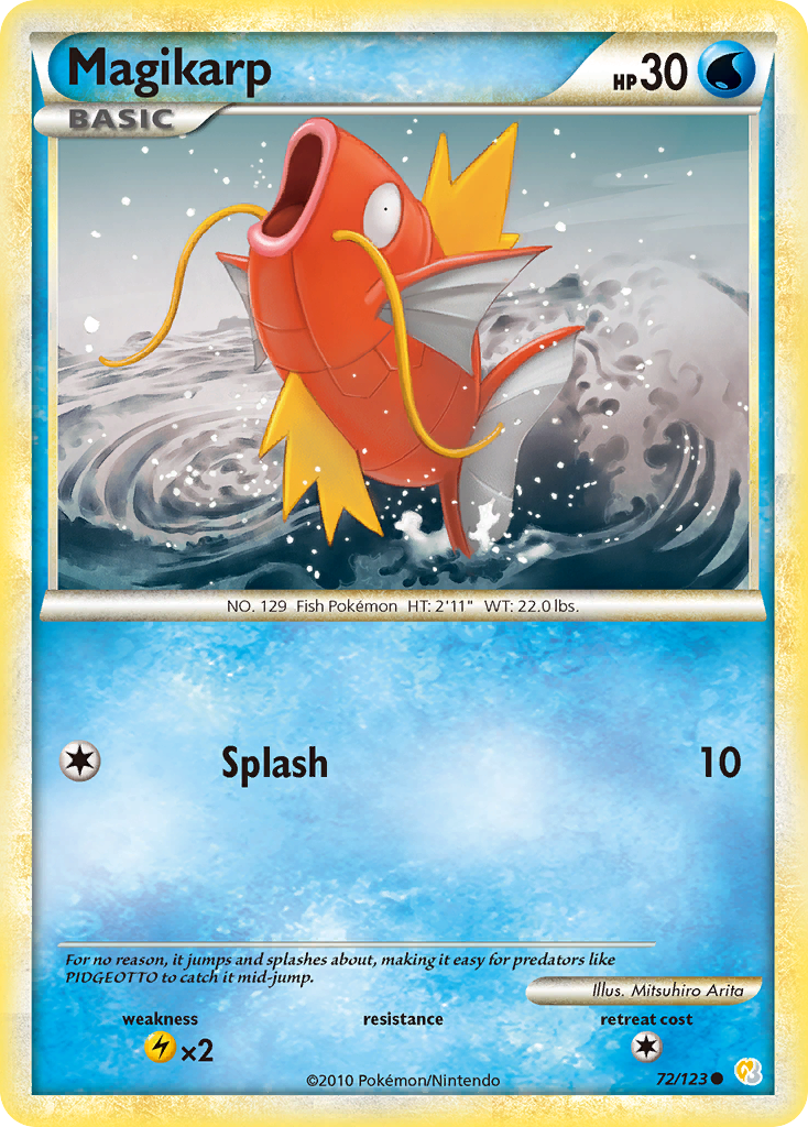 Magikarp — HeartGold SoulSilver #72/123