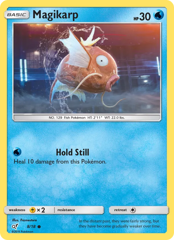 Magikarp (Holo Common) — Detective Pikachu #8/18