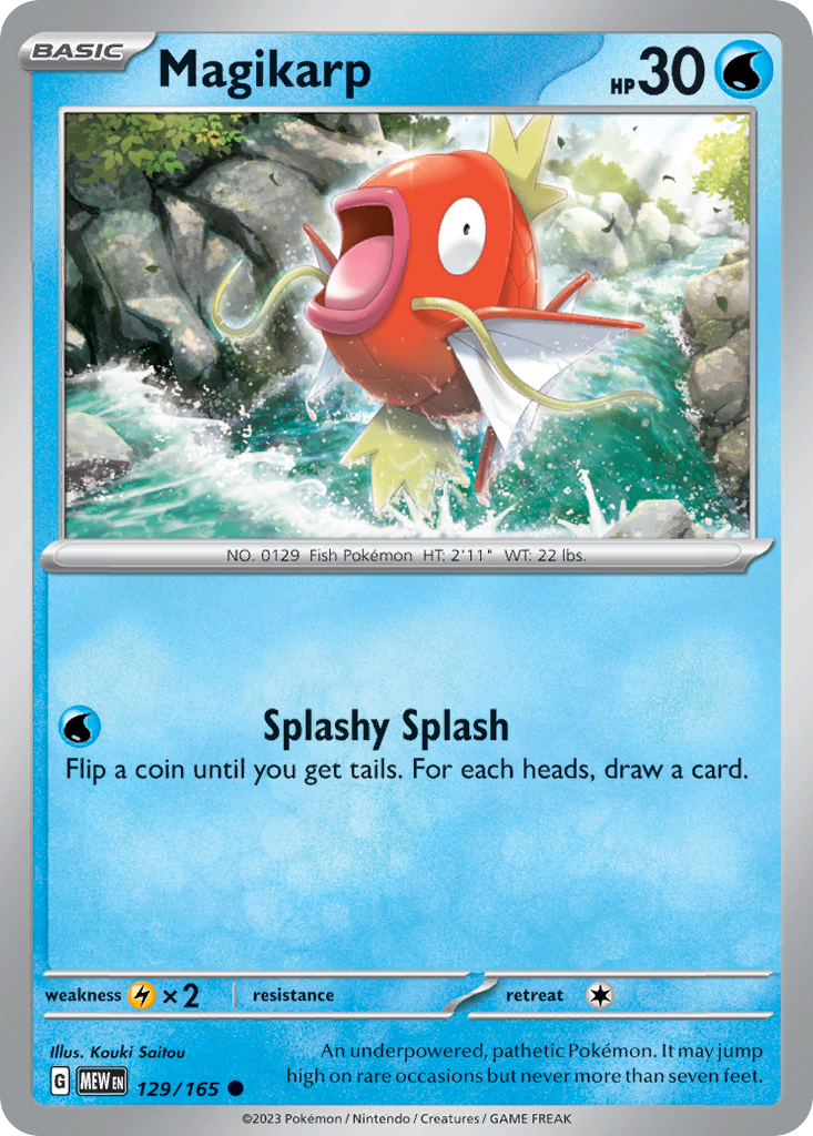 Magikarp — SV: Scarlet & Violet 151 #129/165