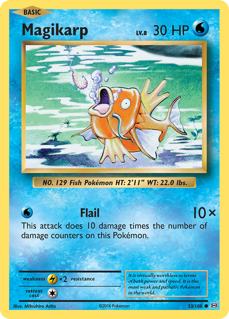 Magikarp — XY - Evolutions #33/108