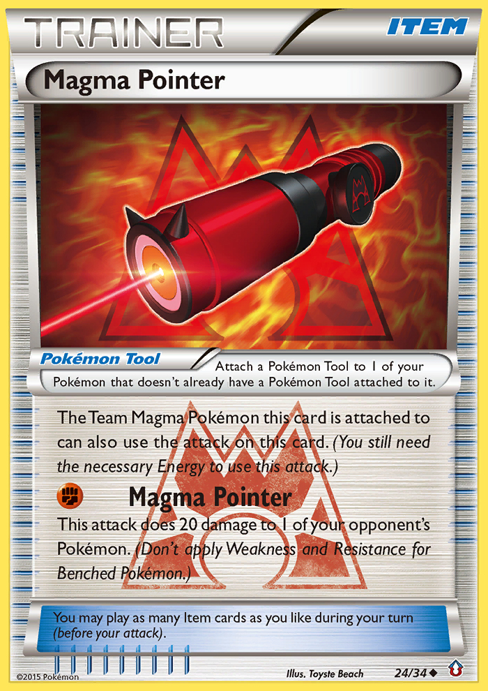 Magma Pointer — Double Crisis #24/34