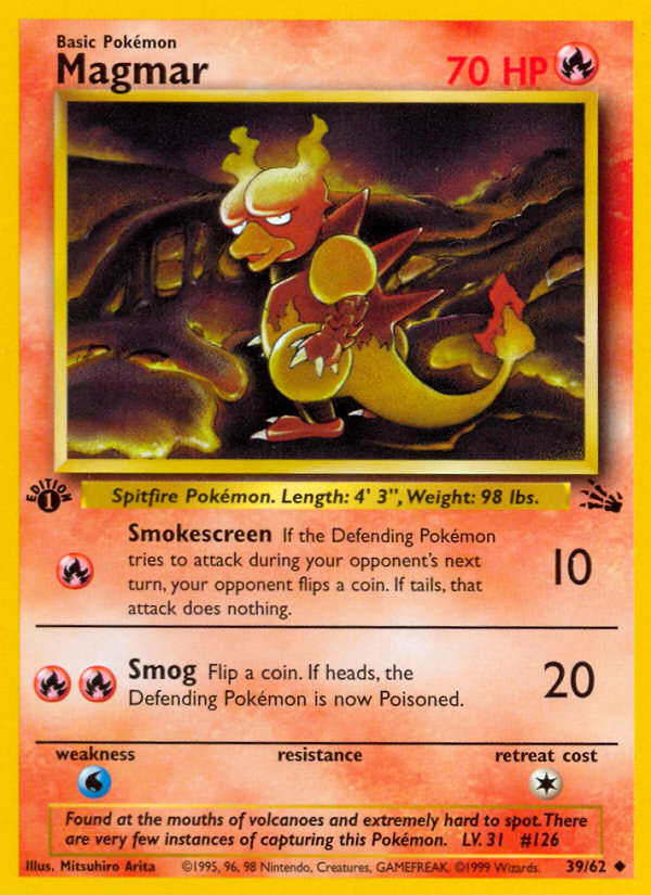 Magmar — Fossil #39/62