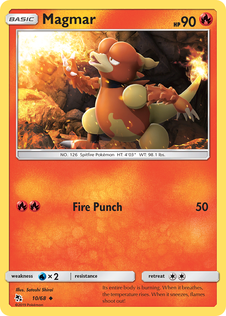 Magmar — Hidden Fates #10/68