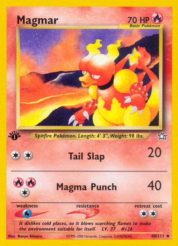 Magmar — Neo Genesis #040/111