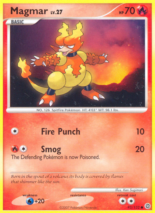 Magmar — Secret Wonders #93/132