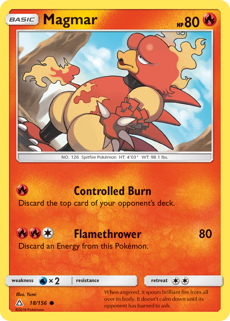 Magmar — SM - Ultra Prism #18/156