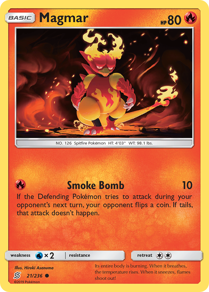 Magmar — SM - Unified Minds #21/236