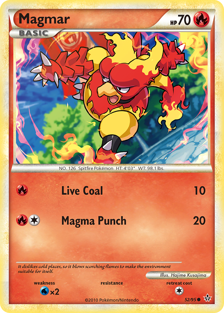 Magmar — Unleashed #52/95