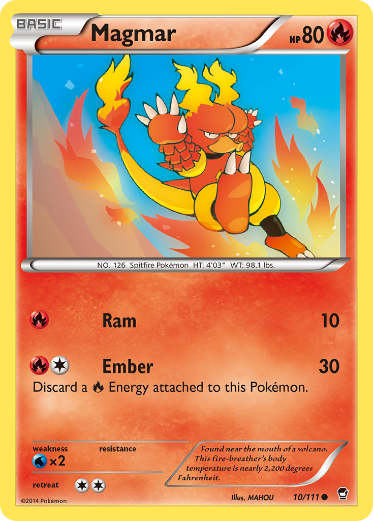 Magmar — XY - Furious Fists #10/111