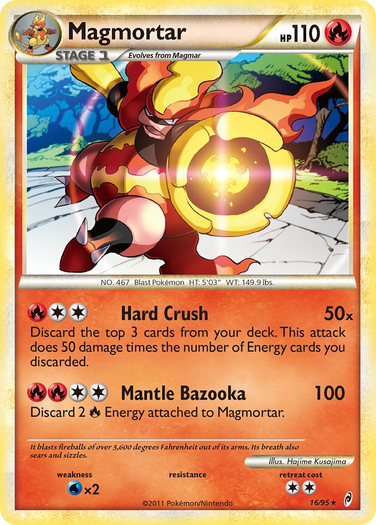 Magmortar — Deck Exclusives #016/95
