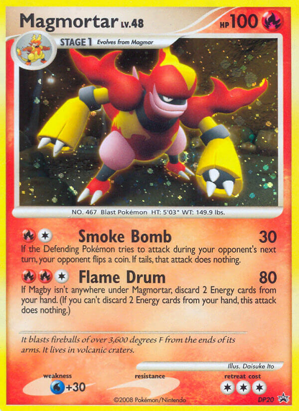Magmortar — Diamond and Pearl Promos #DP20