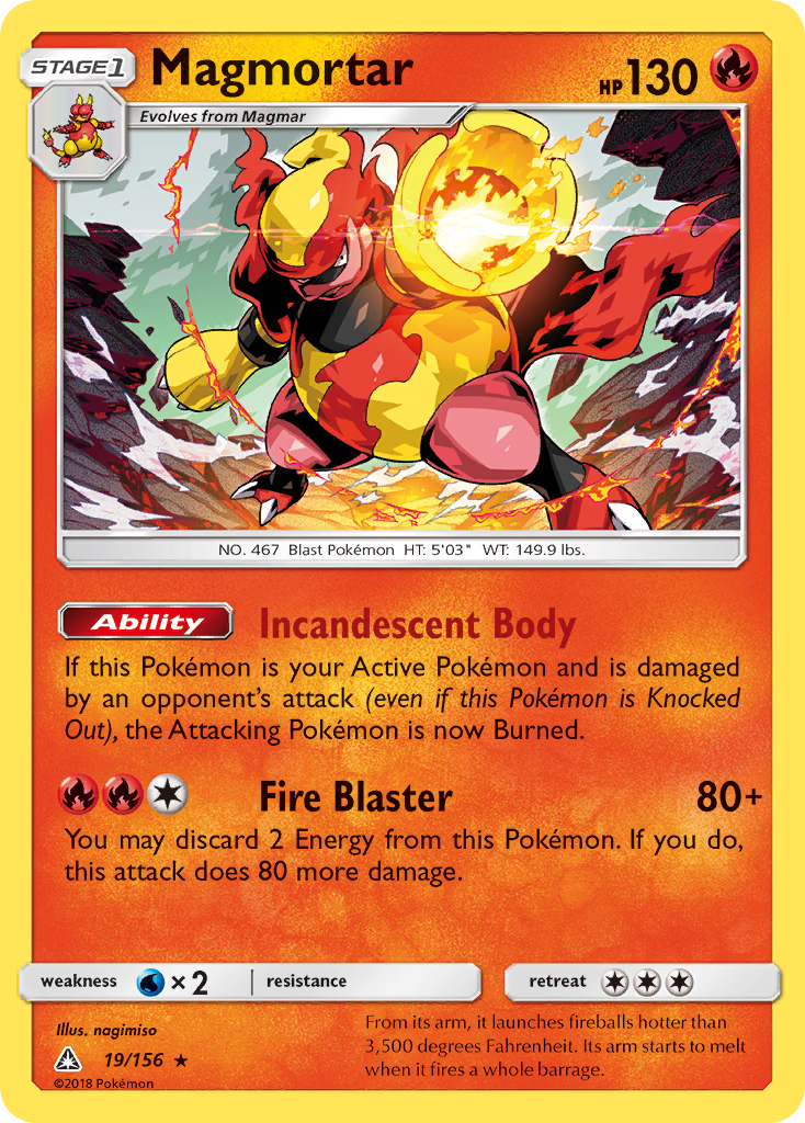 Magmortar — SM - Ultra Prism #19/156