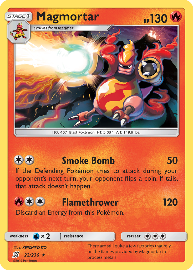 Magmortar — SM - Unified Minds #22/236