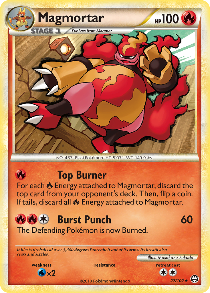 Magmortar — Triumphant #27/102