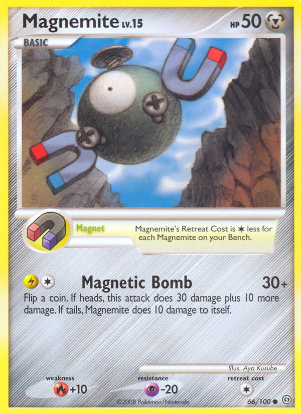 Magnemite (66) — Stormfront #66/100