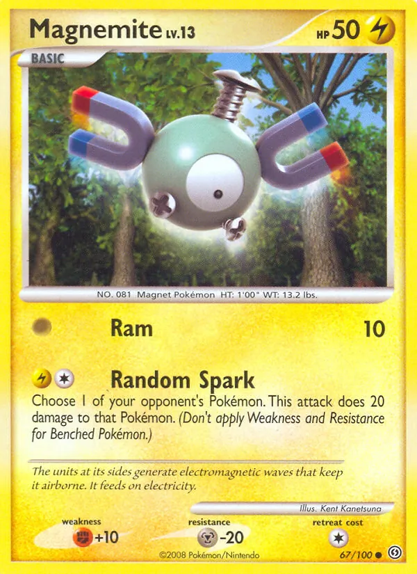 Magnemite (67) — Stormfront #67/100