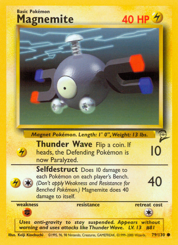 Magnemite — Base Set 2 #079/130