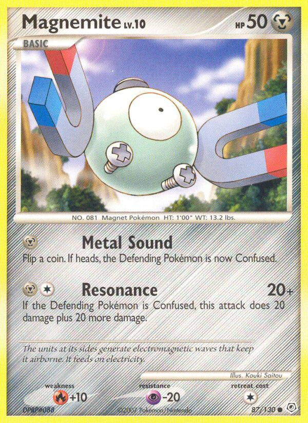 Magnemite — Diamond and Pearl #87/130