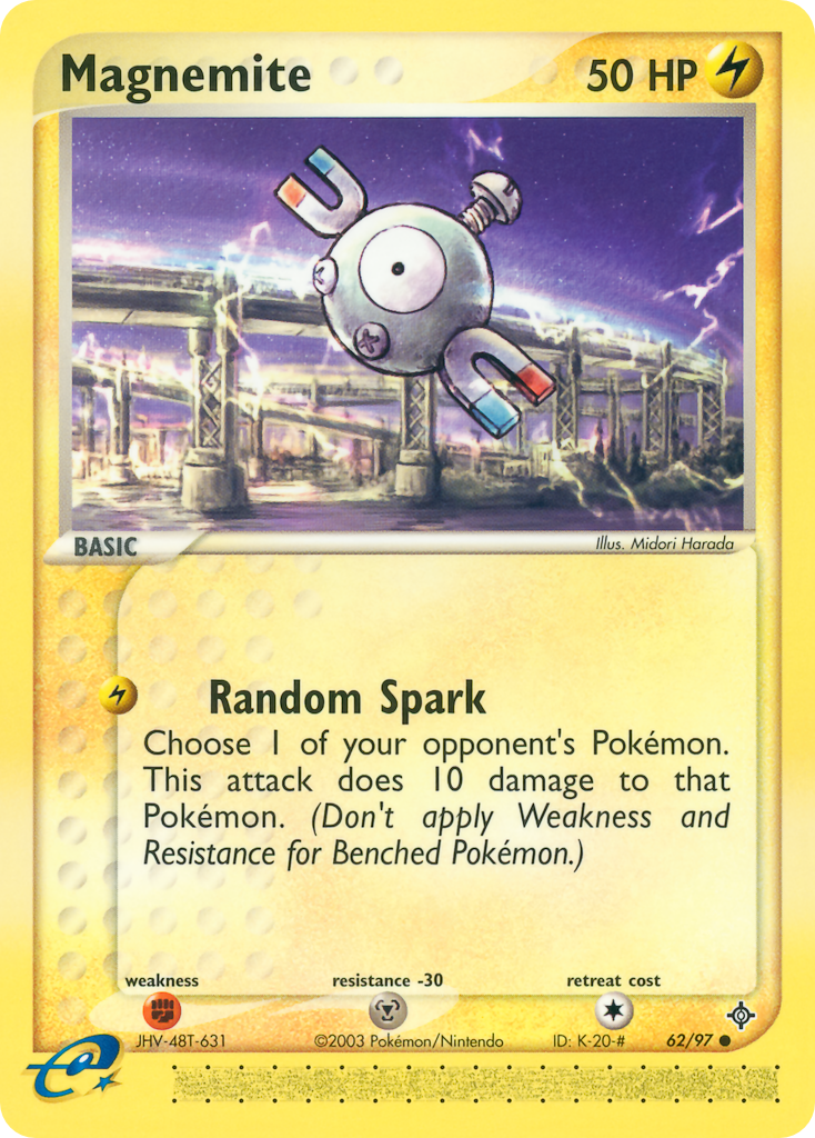 Magnemite — Dragon #62/97