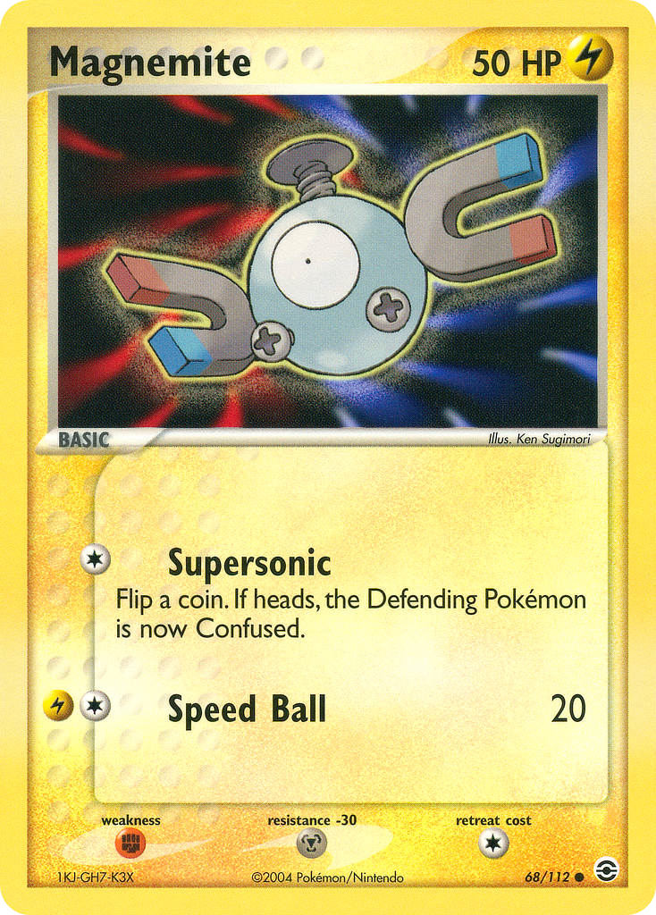Magnemite — FireRed & LeafGreen #68/112