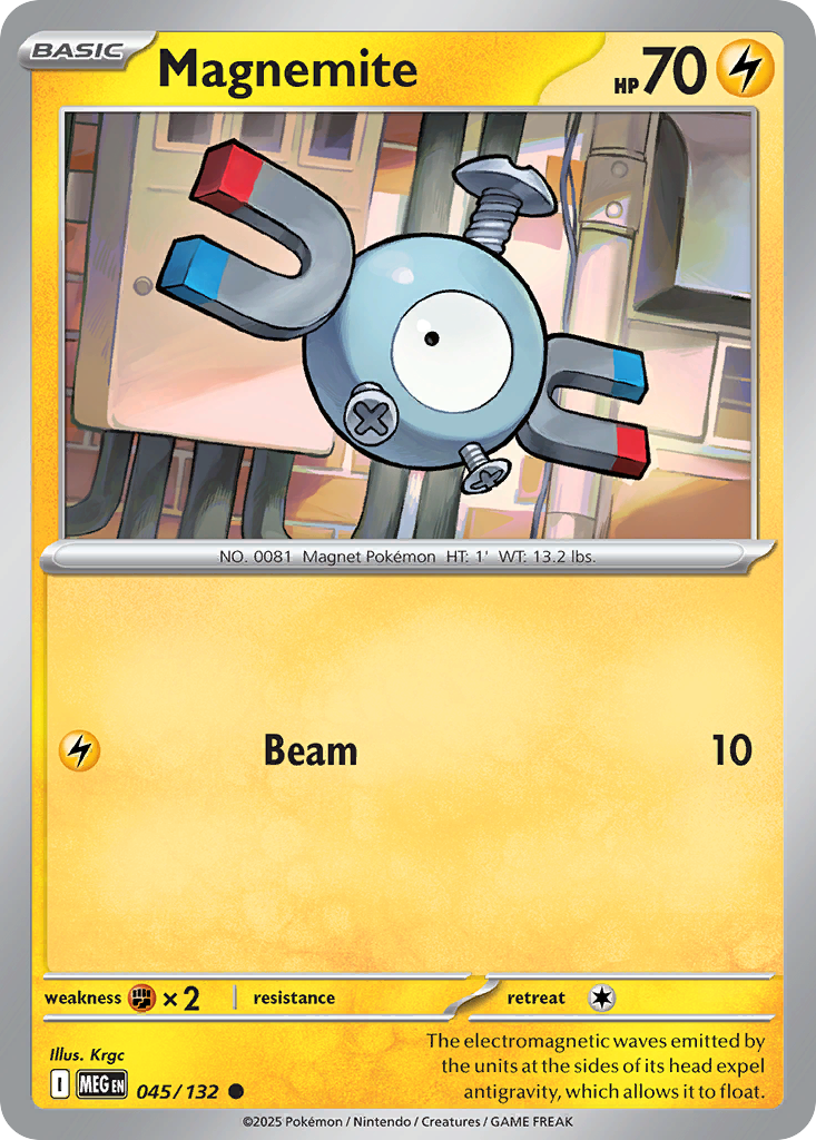 Magnemite — ME01: Mega Evolution #045/132