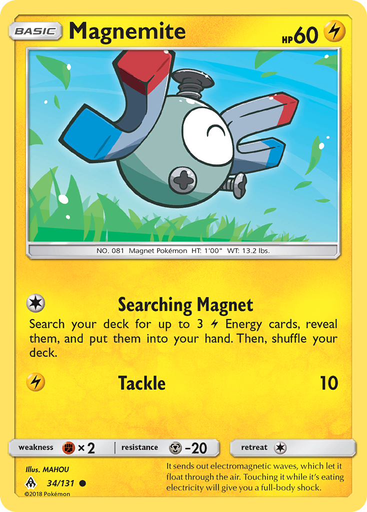 Magnemite — SM - Forbidden Light #34/131