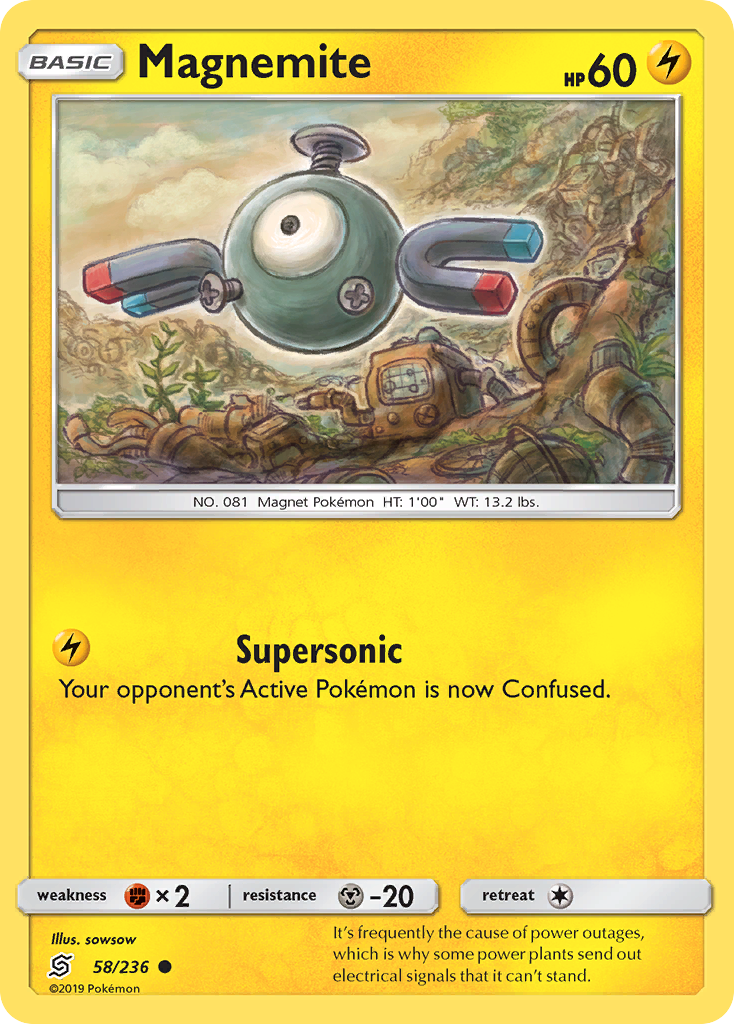 Magnemite — SM - Unified Minds #58/236