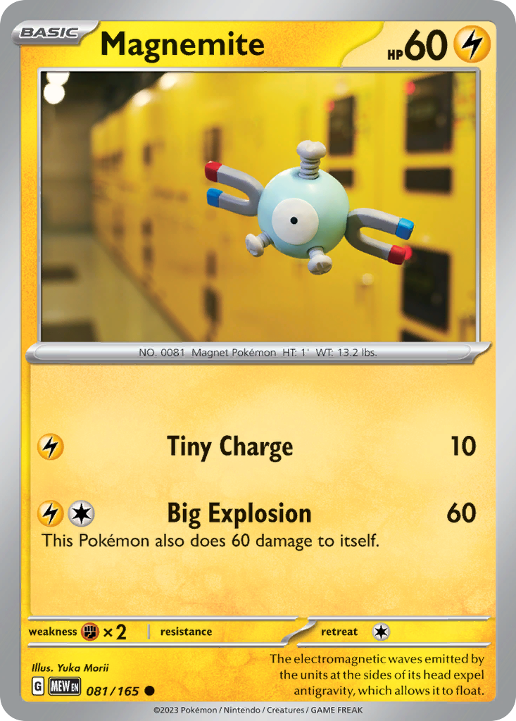 Magnemite — SV: Scarlet & Violet 151 #081/165