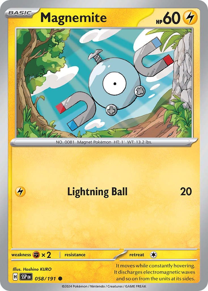 Magnemite — SV08: Surging Sparks #058/191