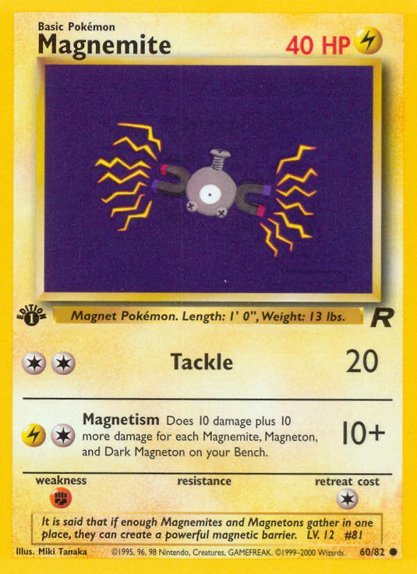 Magnemite — Team Rocket #60/82
