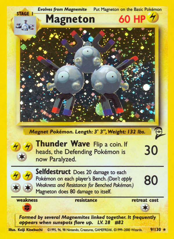 Magneton — Base Set 2 #009/130