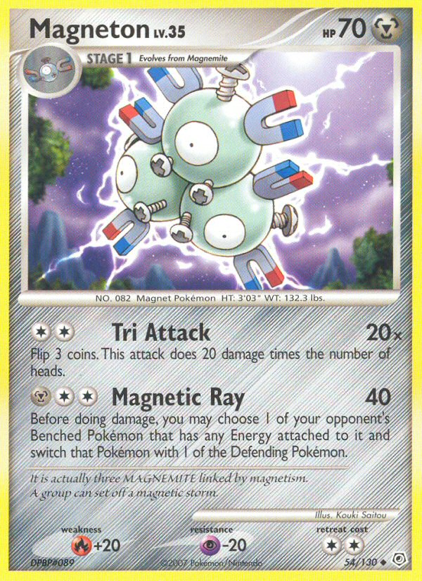 Magneton — Diamond and Pearl #54/130