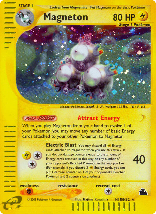 Magneton (H18) — Skyridge #H18/H32