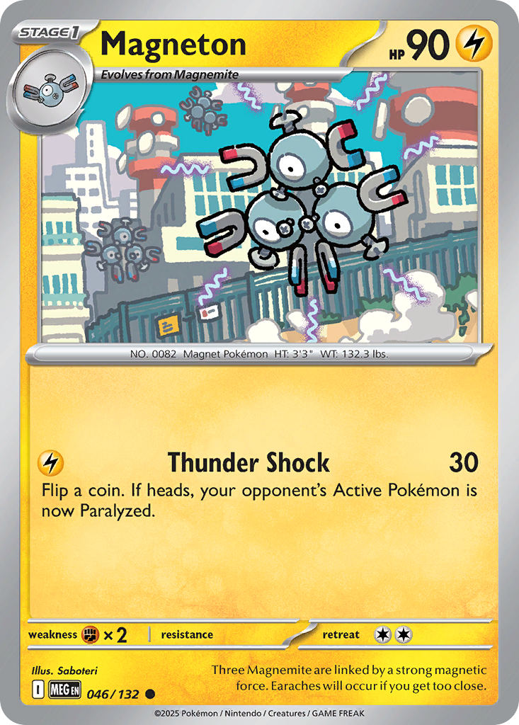 Magneton — ME01: Mega Evolution #046/132