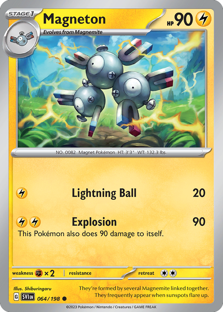 Magneton — SV01: Scarlet & Violet Base Set #064/198